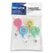 Sicurix ID Slide-Style Belt Clip Card Reels, 30" Extension, Round, Green/Light Blue/Pink/Yellow BAU68894 - alternate 5